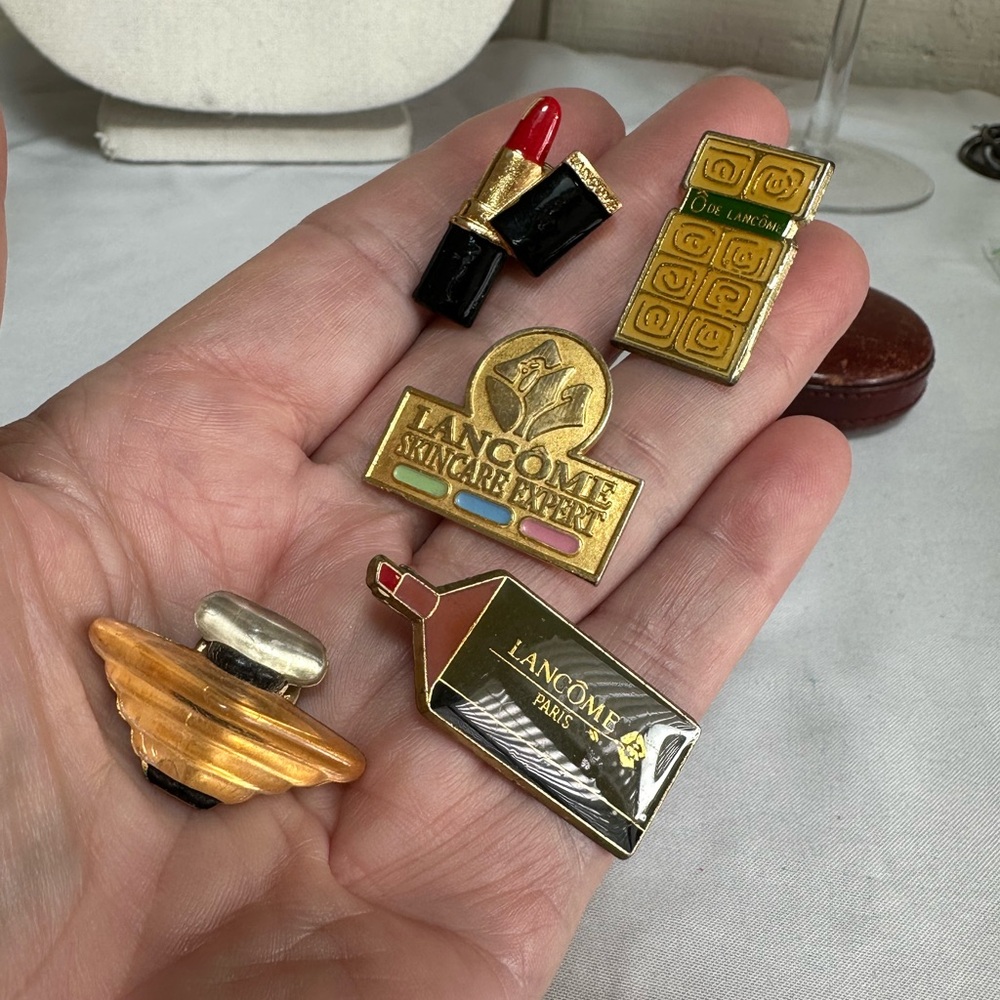 Lancome Vintage Pin Set